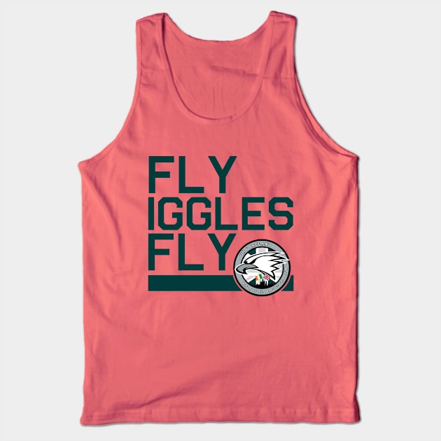 UK IRL Eagles Fly Iggles Fly Tank Top by PopCultureShirts